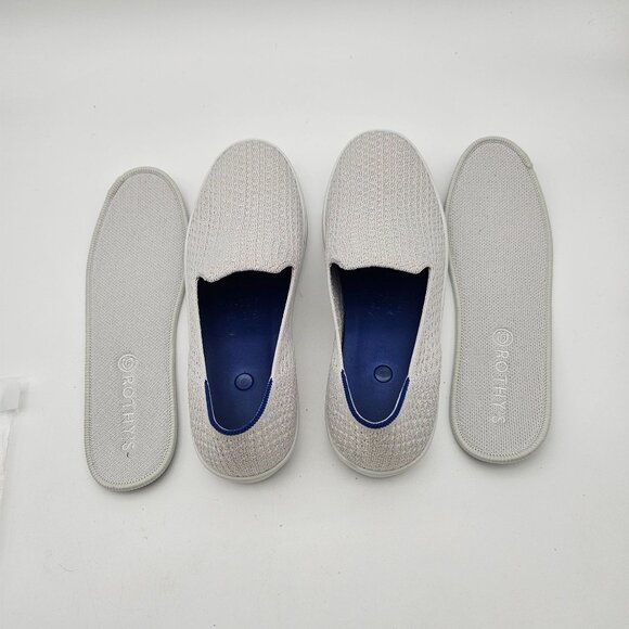 Rothys The Original Slip On Salt Honeycomb Womens Sz 10.5 NEW - Picture 5 of 8